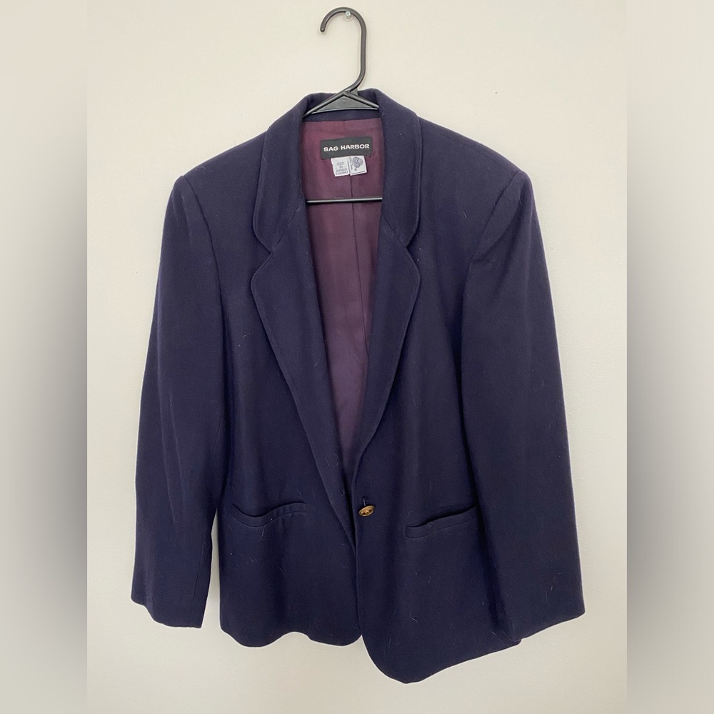 Vintage wool blazer